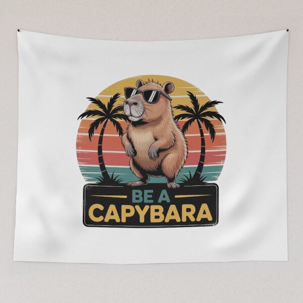 Item preview, Be a Capybara designed and sold by Blue Piece Desing.
