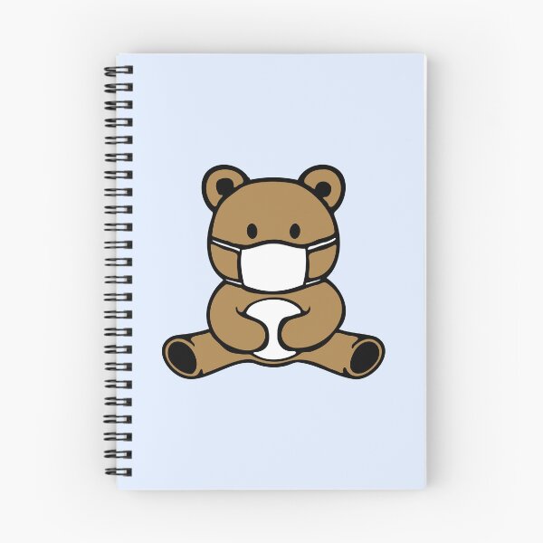 Item preview, Teddy Bear Face Mask Pandemic Flu Health Protection Ill designed and sold by shirt-o-mat.