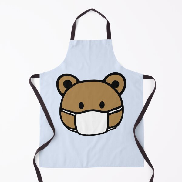 Item preview, Teddy Bear Face Mask Pandemic Flu Health Protection Ill designed and sold by shirt-o-mat.