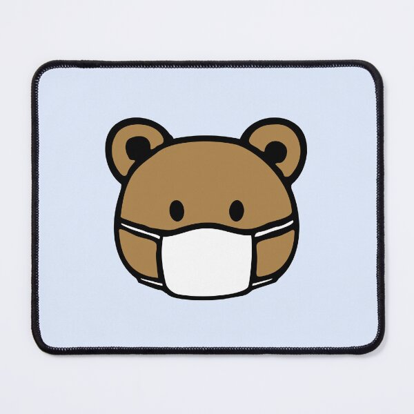 Item preview, Teddy Bear Face Mask Pandemic Flu Health Protection Ill designed and sold by shirt-o-mat.