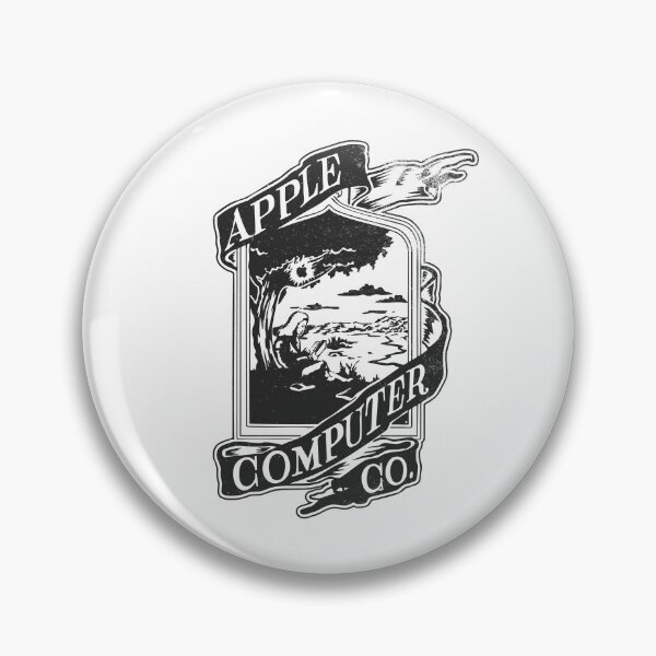Item preview, Apple Computer Co. Vintage Retro Logo Design designed and sold by GoldenYearsCo.