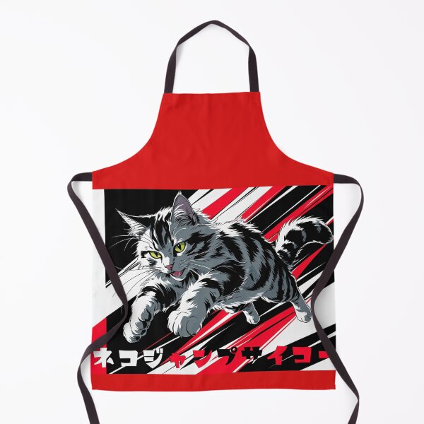 Item preview, Neko Jump Supreme – Bold Action Cat Art designed and sold by LEO'S CREATURE れおずくりーちゃー.