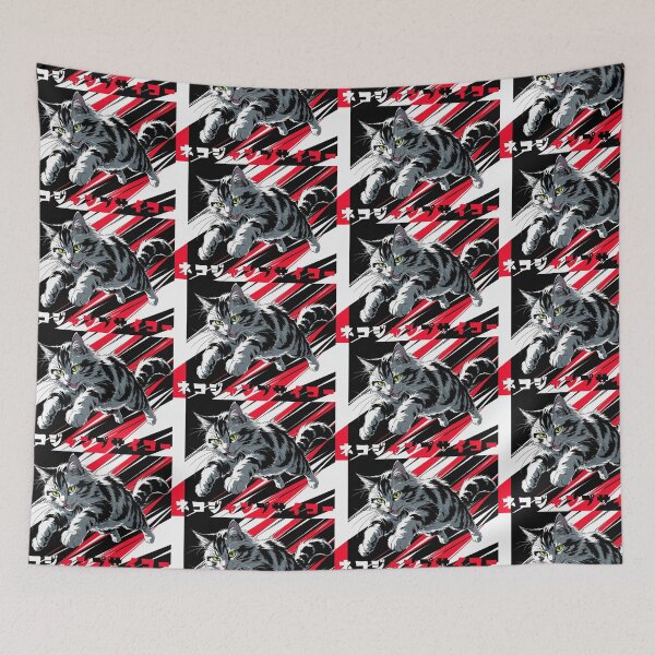 Item preview, Neko Jump Supreme – Bold Action Cat Art designed and sold by LEO'S CREATURE　れおずくりーちゃー.