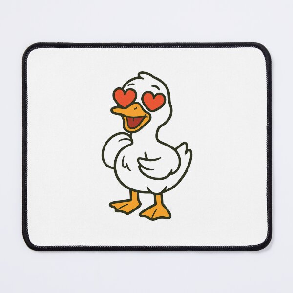 Item preview, silly goose with heart eyes designed and sold by PattysNco.