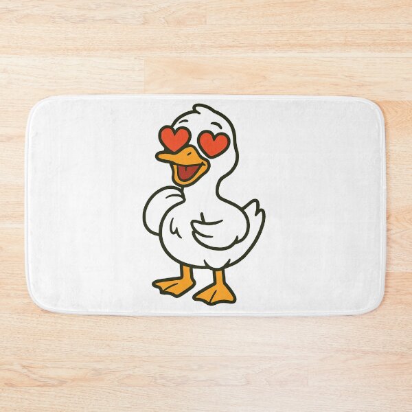 Item preview, silly goose with heart eyes designed and sold by PattysNco.
