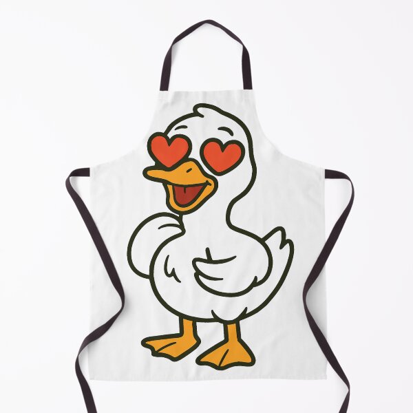 Item preview, silly goose with heart eyes designed and sold by PattysNco.