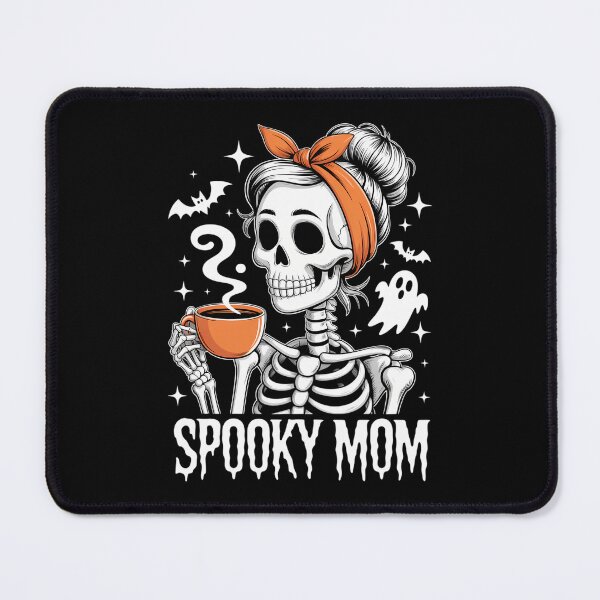 Item preview, Halloween Spooky Funny Messy Bun Mothers Day designed and sold by DoorwayThreads.