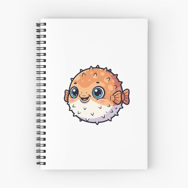 Item preview, Cute Baby Pufferfish Cartoon With Big Eyes designed and sold by LightArt25.