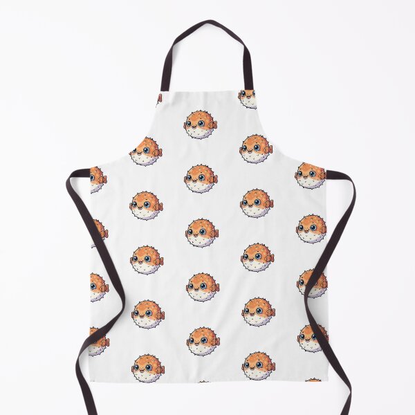 Item preview, Cute Baby Pufferfish Cartoon With Big Eyes designed and sold by LightArt25.