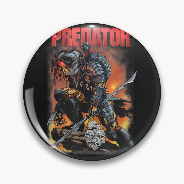 Item preview,  Pre.dator Ready To Hunt Big Chest Iconic Retro Poster V2 designed and sold by MistyByerly1.