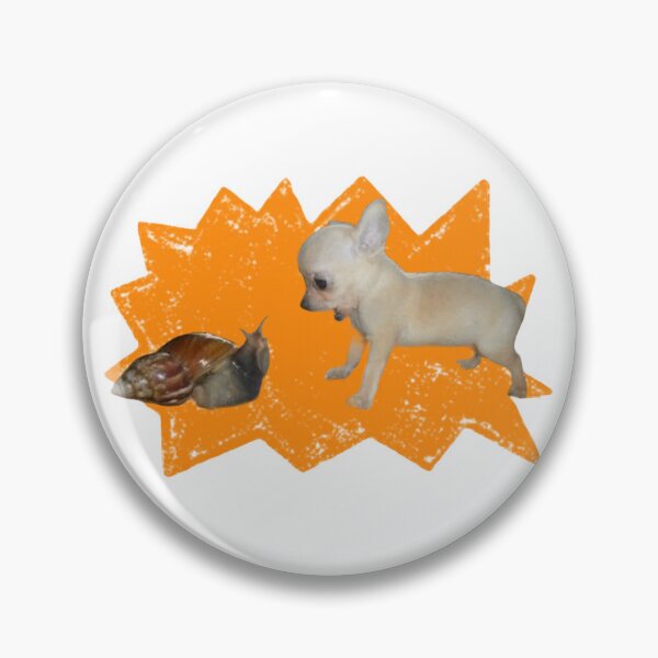 Item preview, Chihuahua and snail designed and sold by monkey zone.