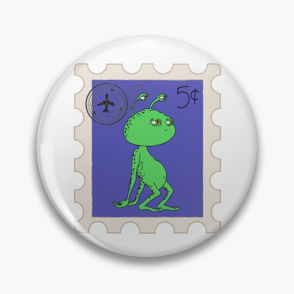 Item preview, Alien Stamp designed and sold by sydhanke42.