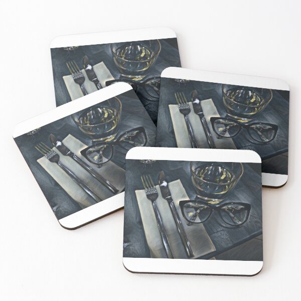 Item preview, Glass and Glance  designed and sold by Gilded Arcana Prints.