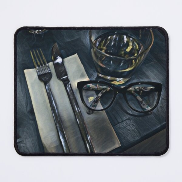 Item preview, Glass and Glance  designed and sold by Gilded Arcana Prints.