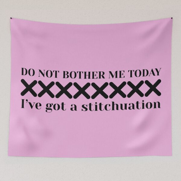 Item preview, Stitchuation - cross stitch humor designed and sold by EvergreenWhimsy.