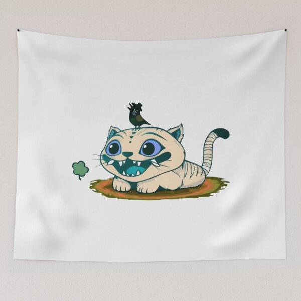 Item preview, KPOP DEMON HUNTERS - derpy tiger designed and sold by RelaxingRealms.