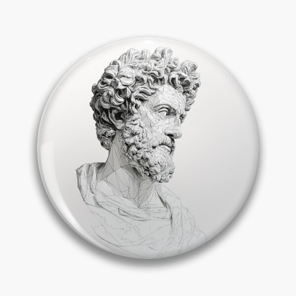 Item preview, Marcus Aurelius: Control Your Mind, Stoic Quote designed and sold by VectiveLab.
