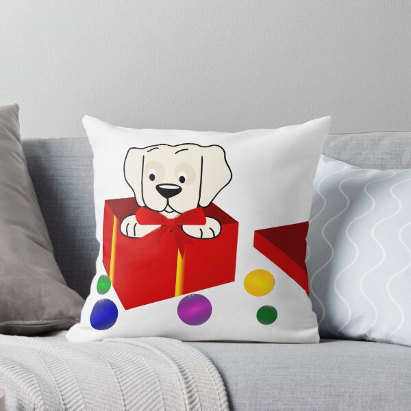 Item preview, Surprise Puppy in a Red Gift Box designed and sold by P2GSimplyLife.