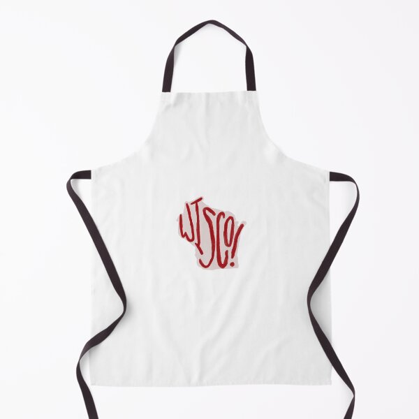 Item preview, Red and white wisco! In Wisconsin shape designed and sold by bingohazel.
