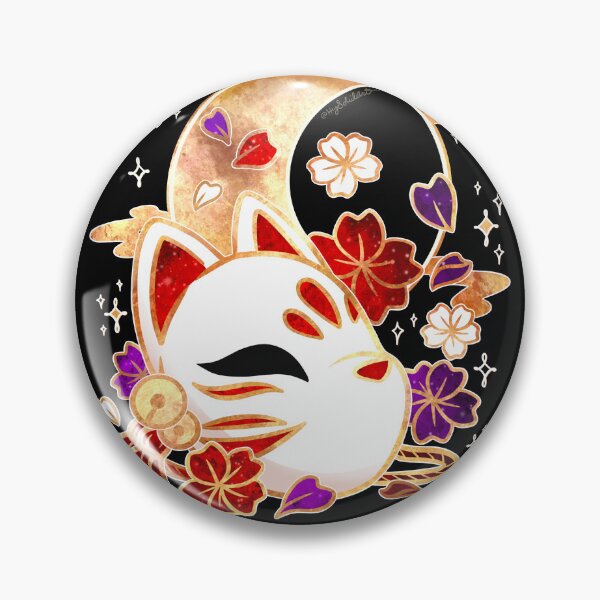 Item preview, Starlit Kitsune Mask designed and sold by heysoleilart.