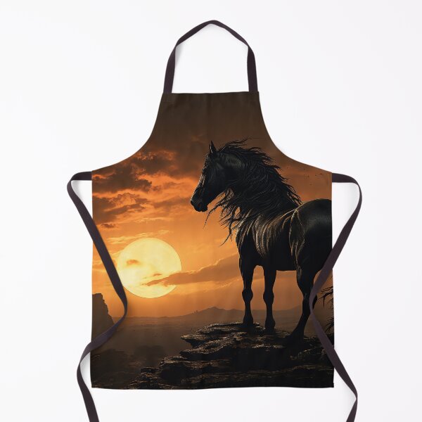 Item preview, Setting Sun Horse Art designed and sold by CritterWisdom.