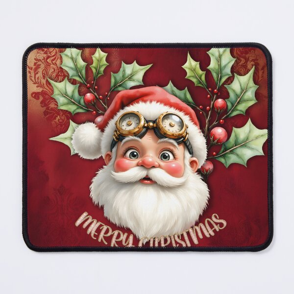 Item preview, A whimsical steampunk Santa Claus designed and sold by nicky2342.