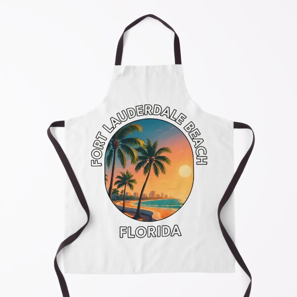 Item preview, Fort Lauderdale Beach Florida – Tropical Travel Poster Art designed and sold by inkNext.