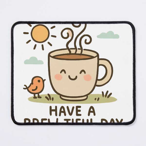Item preview, Sunny Coffee Cheer Tee (Have a Brewtiful Day) designed and sold by YourPrintify.