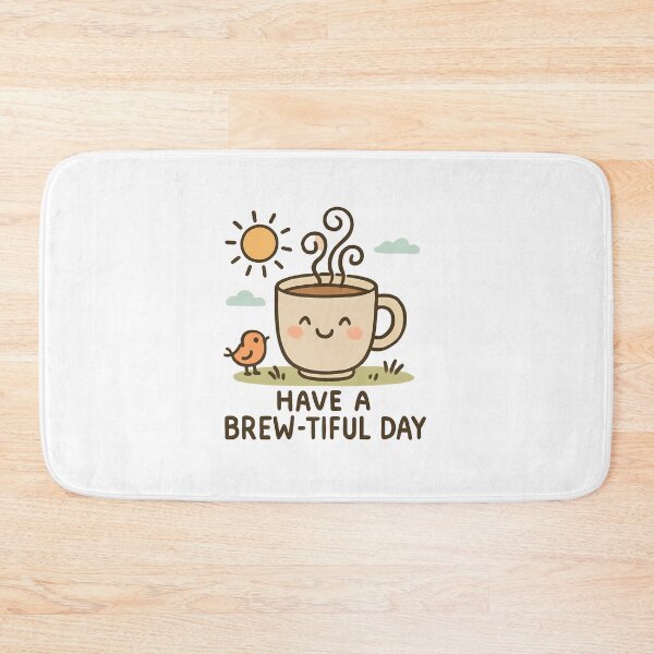 Item preview, Sunny Coffee Cheer Tee (Have a Brewtiful Day) designed and sold by YourPrintify.