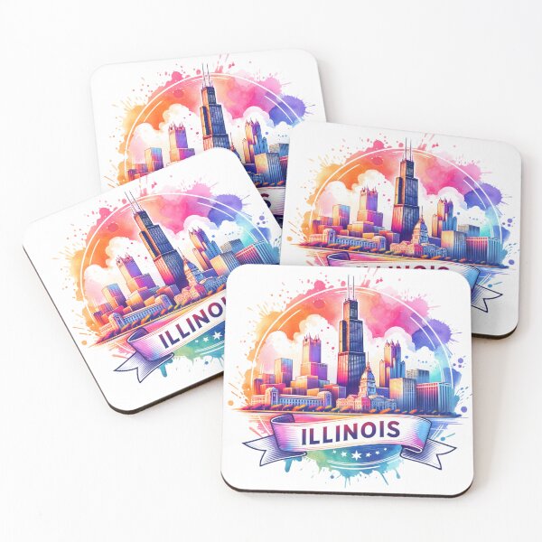 Item preview, I love Illinois designed and sold by BLUEFOX05.