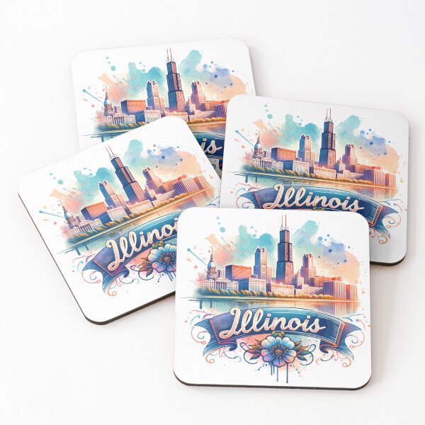 Item preview, I love Illinois designed and sold by BLUEFOX05.