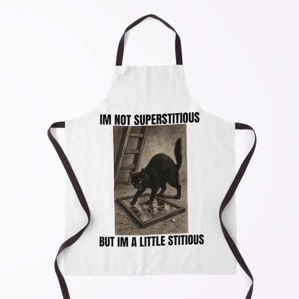 Item preview, I'm a little stitious  designed and sold by Wild Hem Designs.