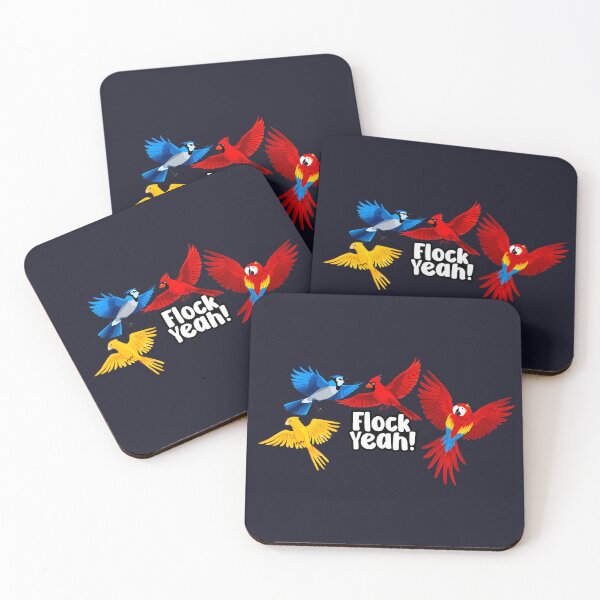 Item preview, Flock Yeah! designed and sold by Funny Vintage Stickers And T-Shirts.