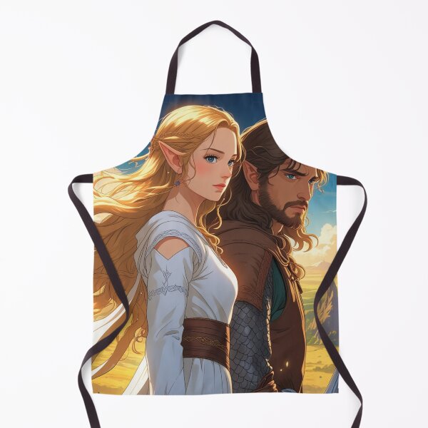 Item preview, Elven Princess & Mortal Warrior – Eternal Fantasy Love designed and sold by NEKKI Originals.