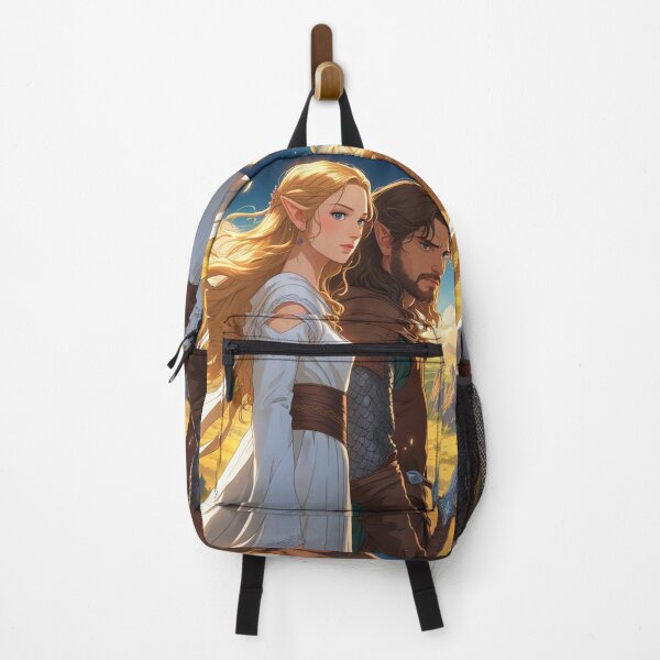Item preview, Elven Princess & Mortal Warrior – Eternal Fantasy Love designed and sold by NEKKI Originals.