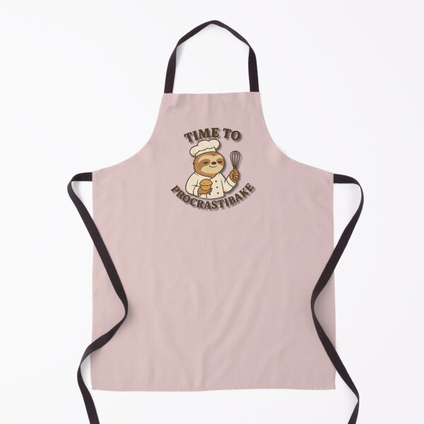Item preview, Time to Procrastibake – Funny Sloth Baking Design designed and sold by konthai.familyart.