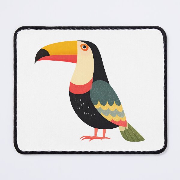 Item preview, Realistic Toucan Bird – Tropical Rainforest Wildlife Nature Art designed and sold by BobaBunny76.
