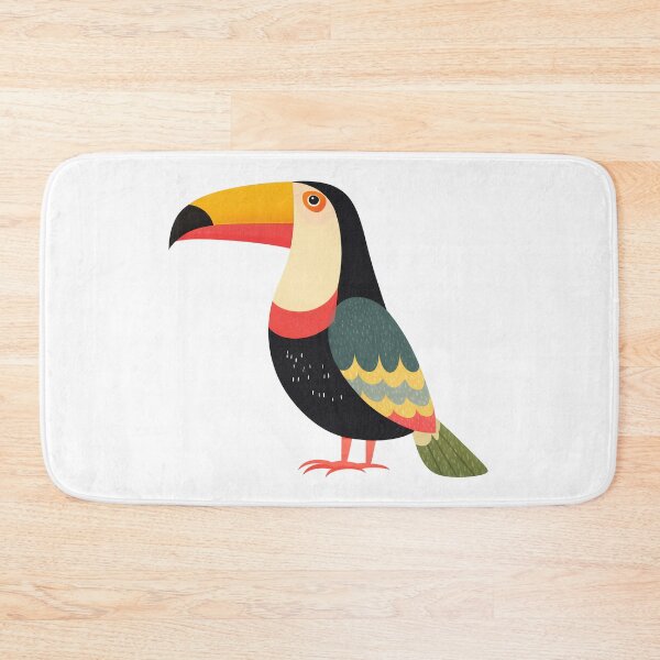 Item preview, Realistic Toucan Bird – Tropical Rainforest Wildlife Nature Art designed and sold by BobaBunny76.