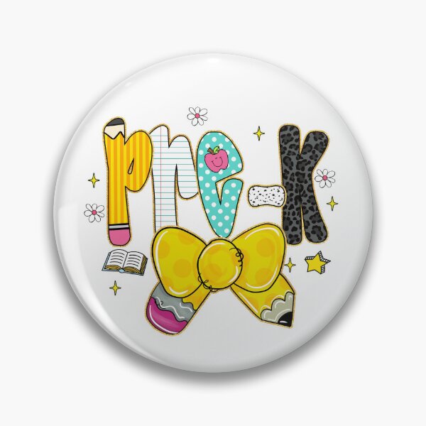 Item preview, Pre-K Girl Back to School Bow Design designed and sold by HasHs.