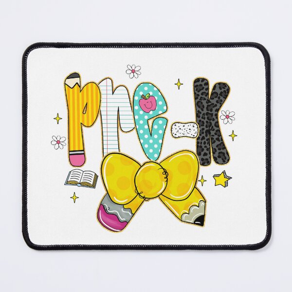Item preview, Pre-K Girl Back to School Bow Design designed and sold by HasHs.