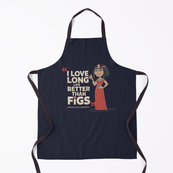 Item preview, “I Love Long Life Better Than Figs” – Sassy Shakespeare Quote Featuring Charmian | Comic Style Pop Art for Literary Rebels designed and sold by theatrefinery.