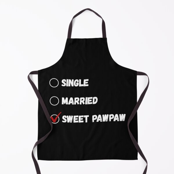 Artikelvorschau, Single Verheiratet Süße Pawpaw, Lustiges Großvater Shirt entworfen und verkauft von Sleepy Cat Design.