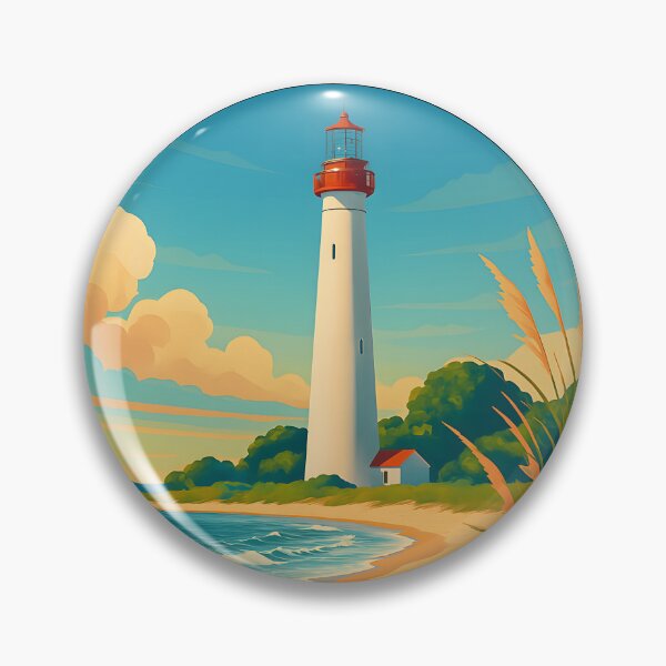Item preview, Cape May New Jersey Vintage Travel Poster – Coastal Beach Art designed and sold by inkNext.