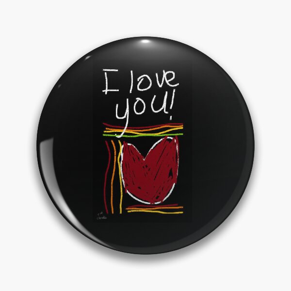Item preview, “I Love You – Hand Drawn Artwork by Claudio” designed and sold by ClaudiosArt.