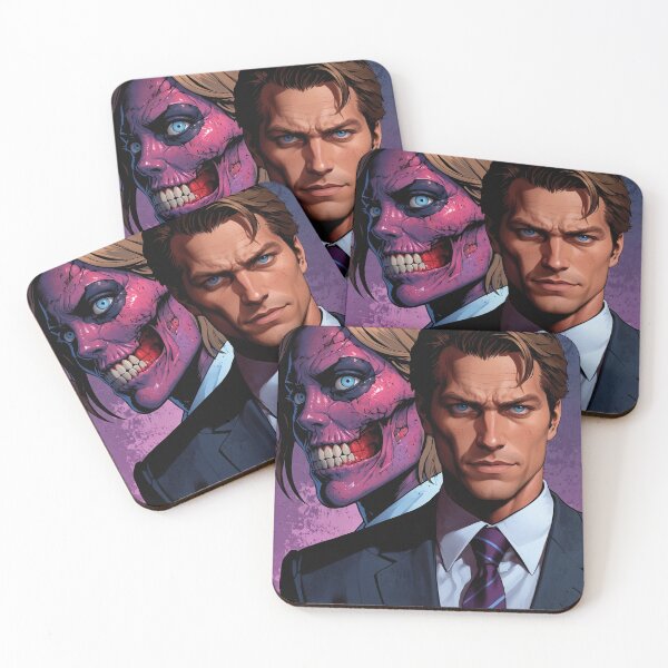 Item preview, Duality Within – Split Face of Justice and Chaos designed and sold by NEKKI Originals.