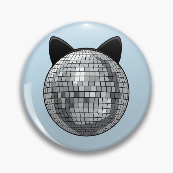 Item preview, Black Cat Disco Ball designed and sold by MannyShop.