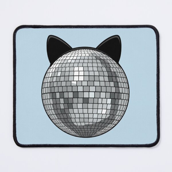 Item preview, Black Cat Disco Ball designed and sold by MannyShop.