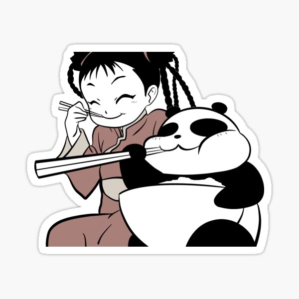 Item preview, cute panda shao may designed and sold by foxygranpda.