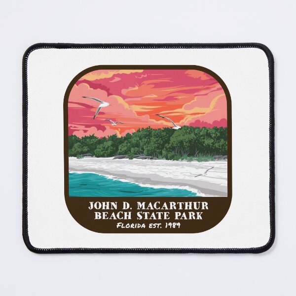 Item preview, Vintage John D. MacArthur Beach State Park (Florida State Park) designed and sold by RabbitK.