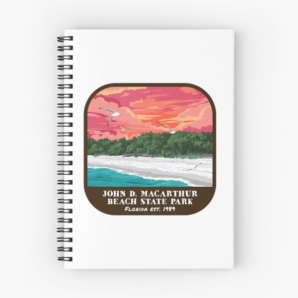 Item preview, Vintage John D. MacArthur Beach State Park (Florida State Park) designed and sold by RabbitK.